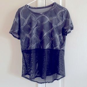 Adidas activewear mesh  top